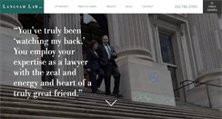 Desktop Screenshot of langsamlaw.com